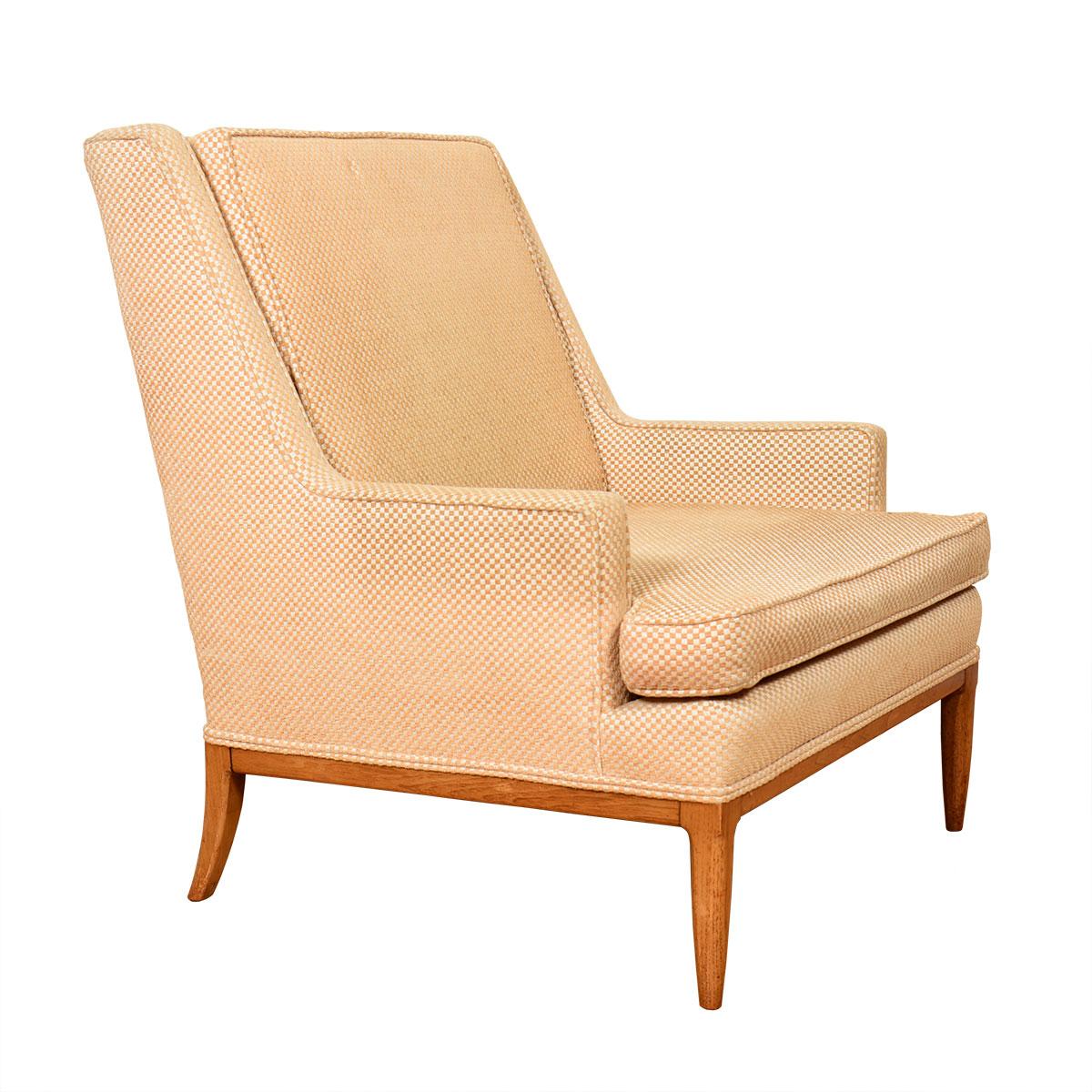 Mid-Century Modern Paul McCobb Style Midcentury Upholstered Club Chair For Sale