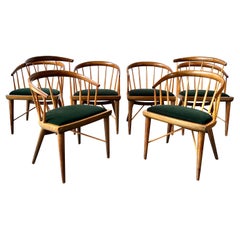 Paul Mccobb style round back dining chair