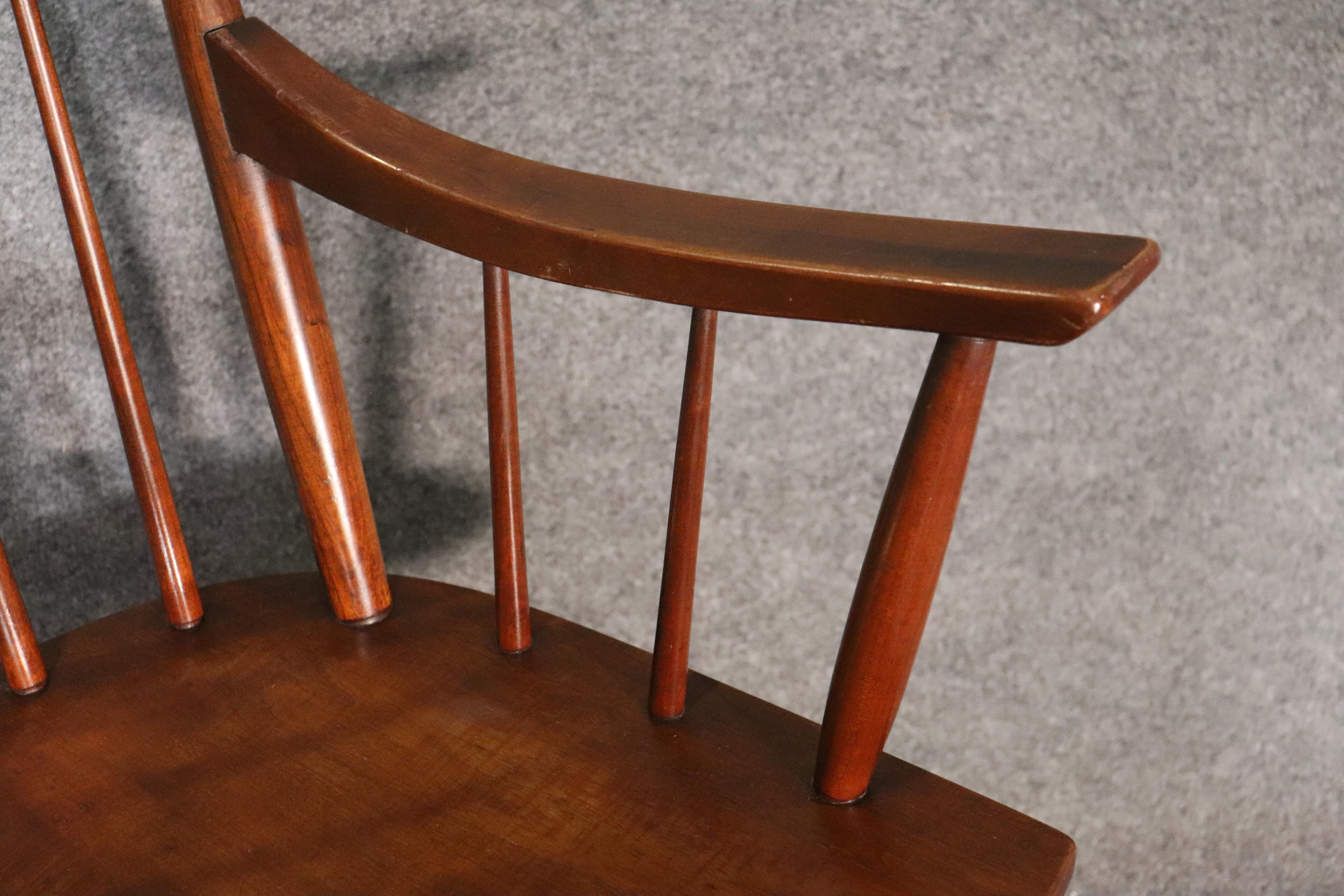 20th Century Paul McCobb Style Spindle Chairs For Sale