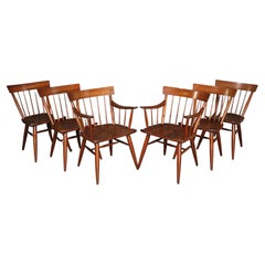 Paul McCobb Style Spindle Chairs