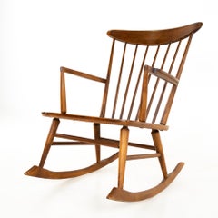Paul McCobb Style Tell City Chair Company Midcentury Rocking Chair