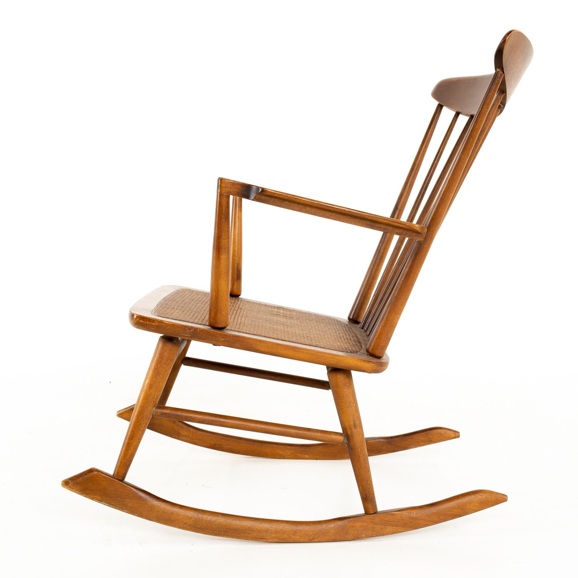 vintage tell city rocking chair