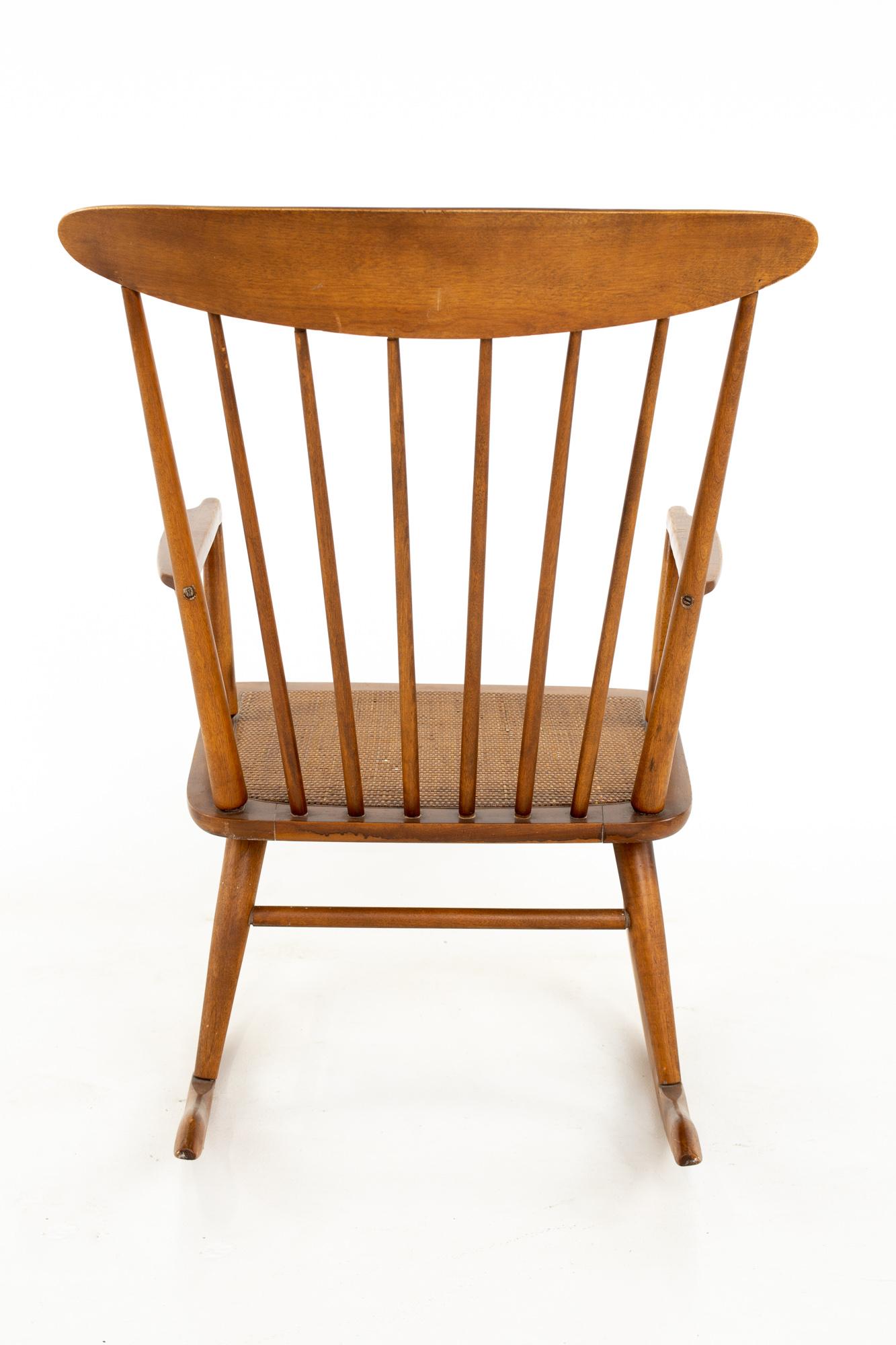 Mid-Century Modern Paul McCobb Style Tell City Chair Company Midcentury Rocking Chair