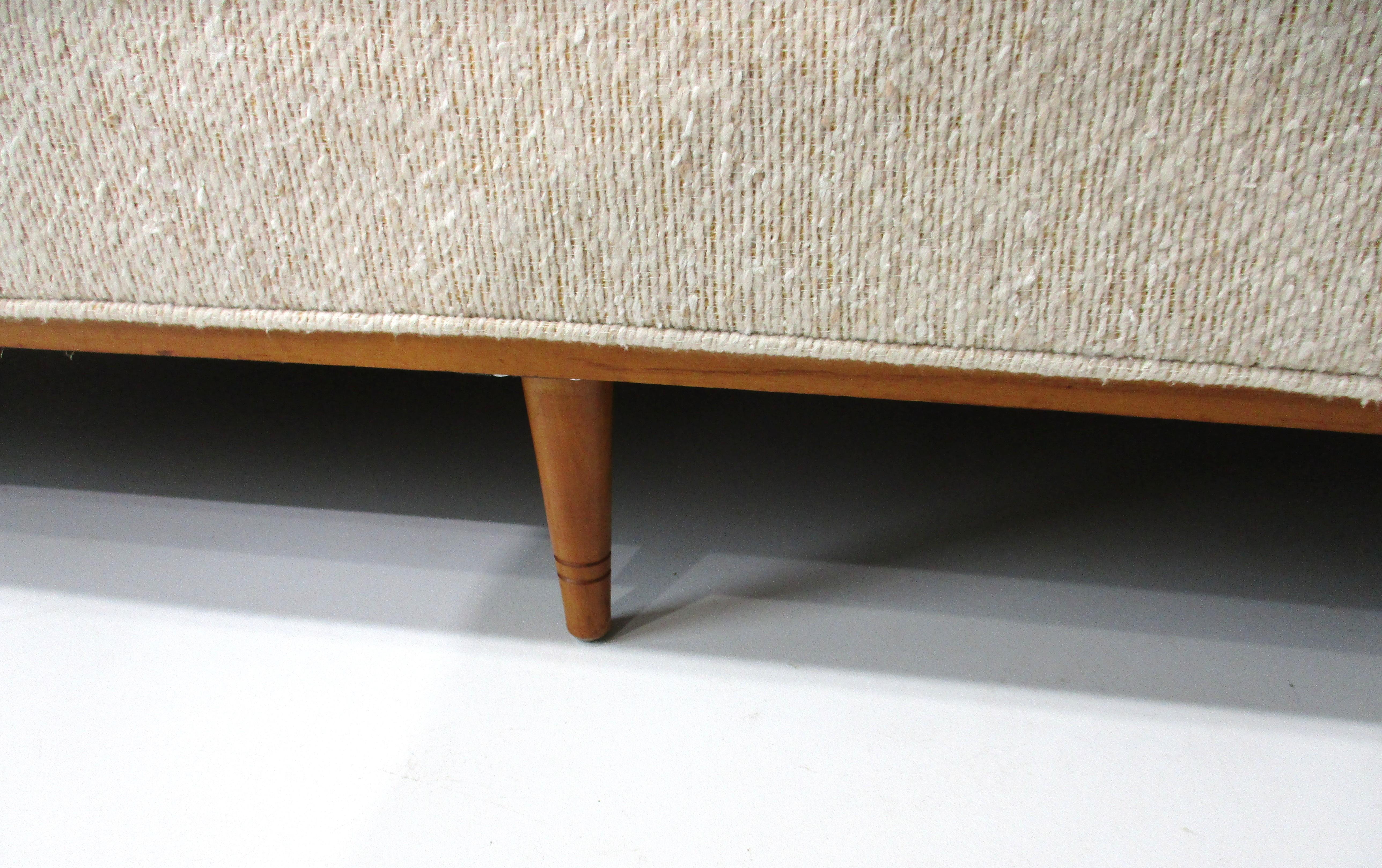 Paul McCobb Styled Mid Century Sofa For Sale 3