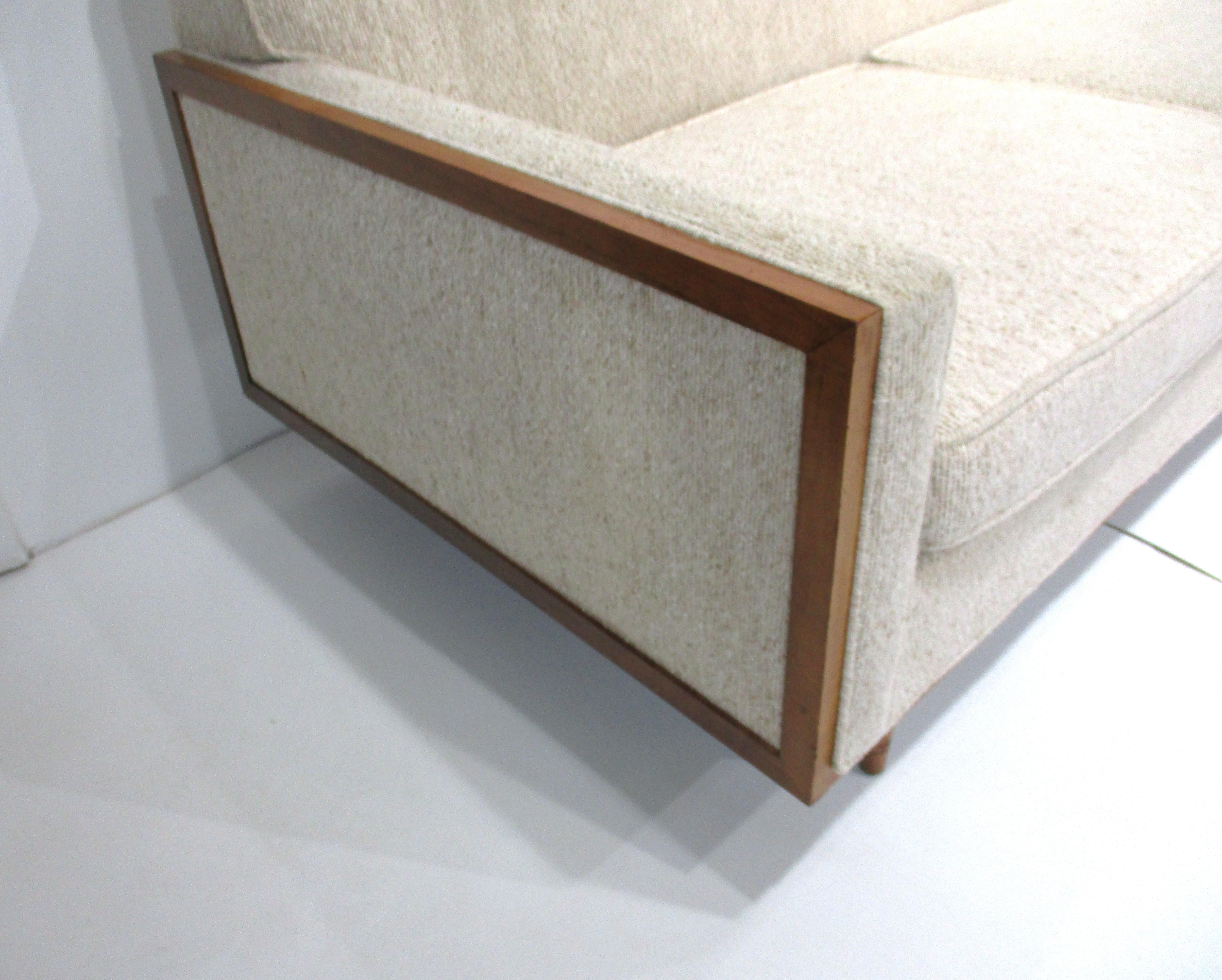 20th Century Paul McCobb Styled Mid Century Sofa For Sale