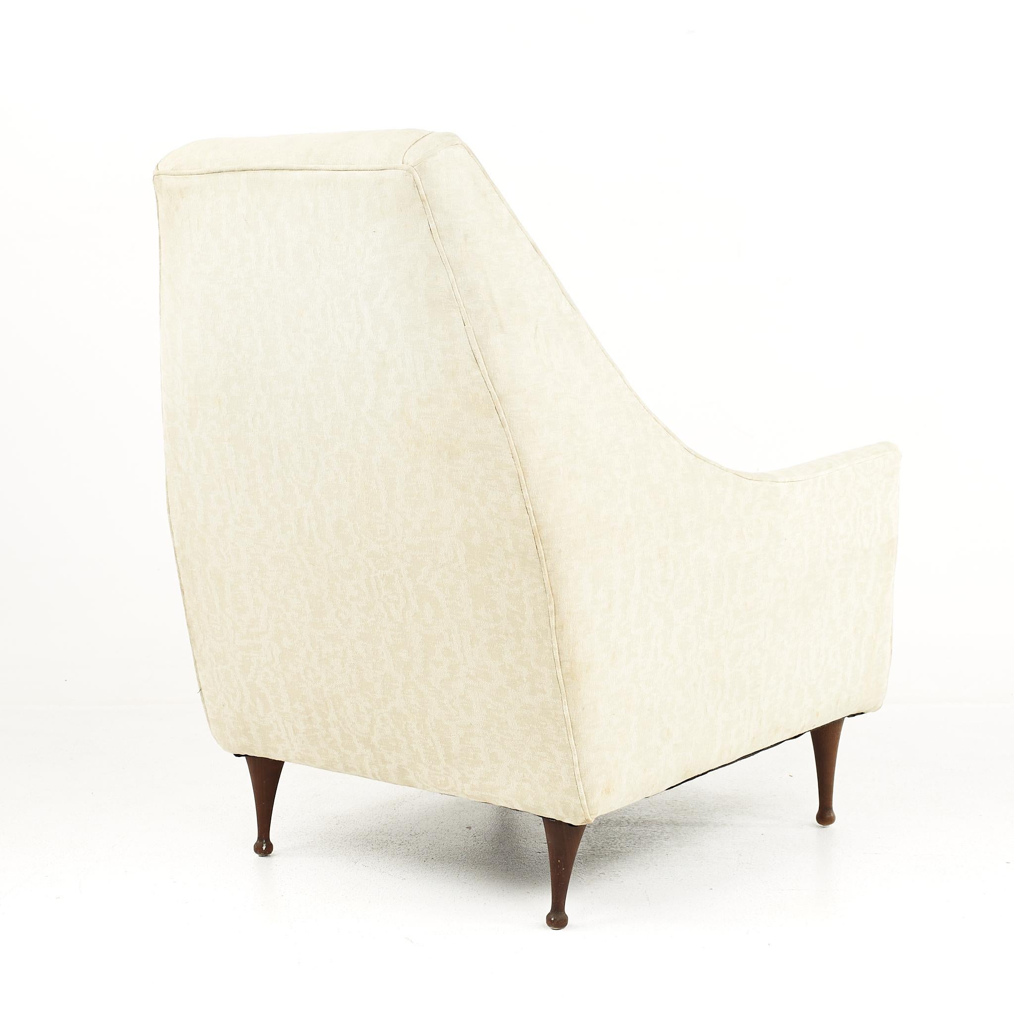Mid-Century Modern Paul McCobb Symmetric Group Mid Century Highback Upholstered Lounge Chair