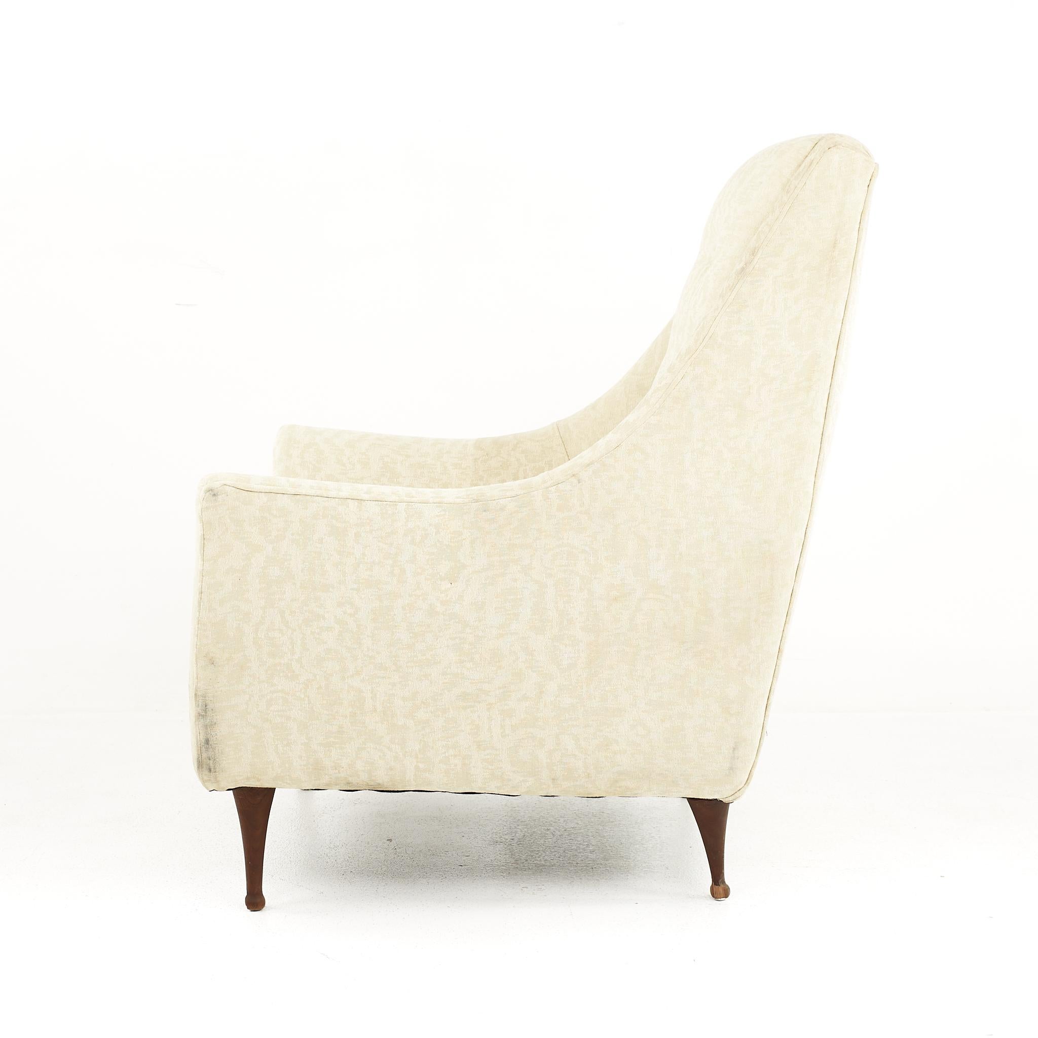 Upholstery Paul McCobb Symmetric Group Mid Century Highback Upholstered Lounge Chair