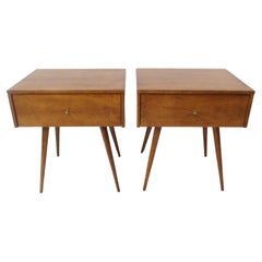 Retro Paul McCobb Taller Nightstands from the Planner Group Collection 