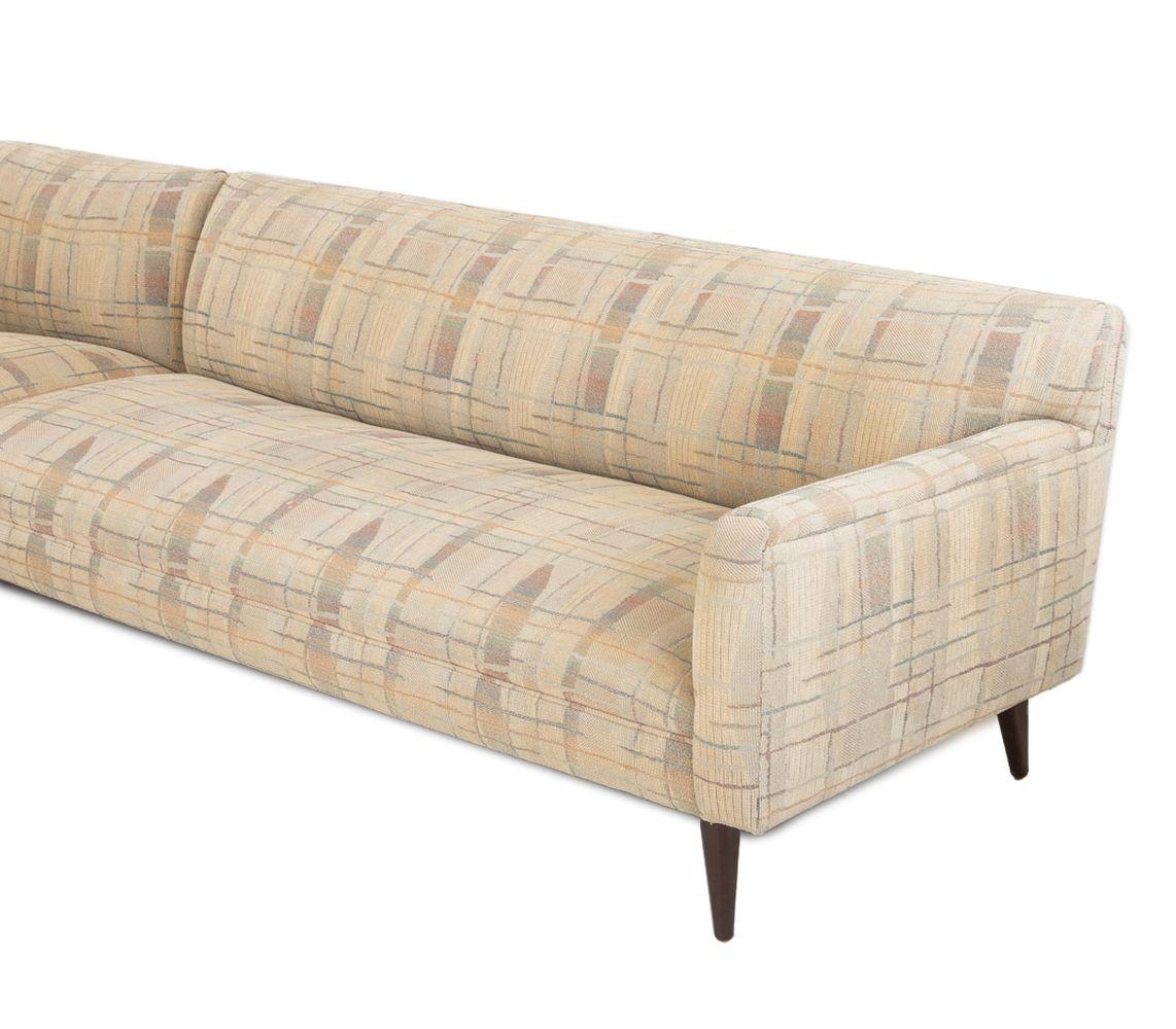 Paul McCobb Three-Piece Sectional Sofa In Good Condition For Sale In Astoria, NY