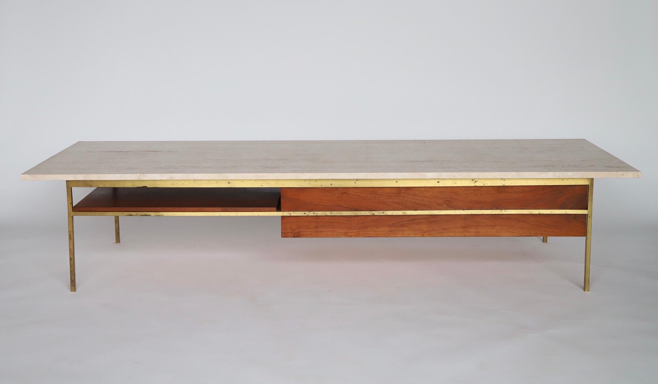 Paul McCobb Travertine Coffee Table 5