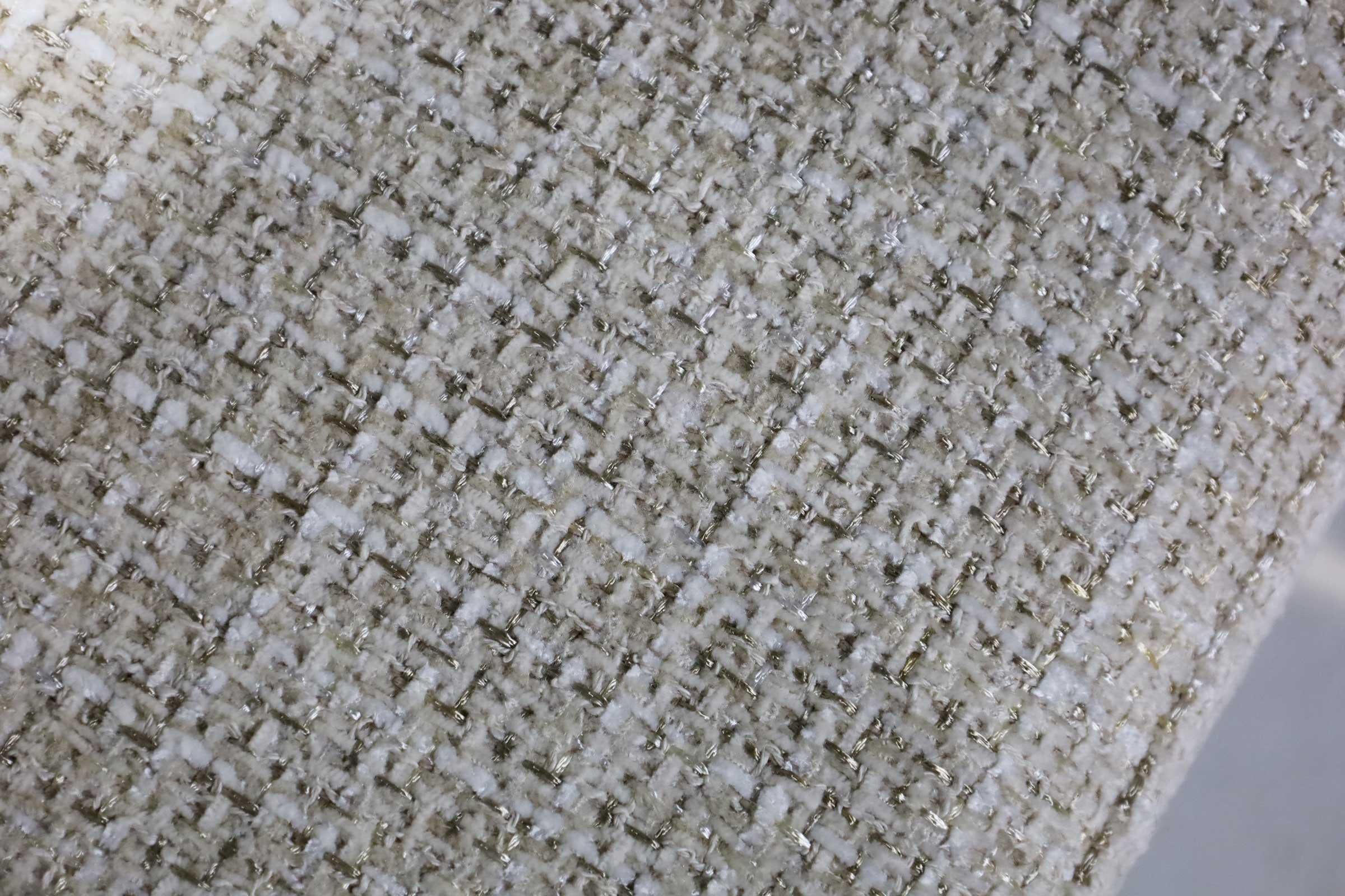 Upholstery Paul McCobb Tuxedo Sofa in Off-White Chenille Fabric For Sale