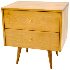 Paul McCobb Two-Drawer Cabinet or Nightstand, Planner Group