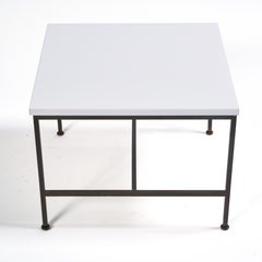 Paul McCobb Vitrolite and Brass Table