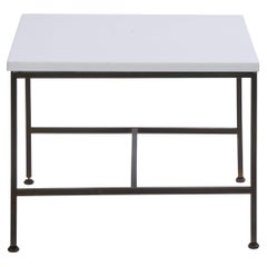 Paul McCobb Vitrolite and Brass Table