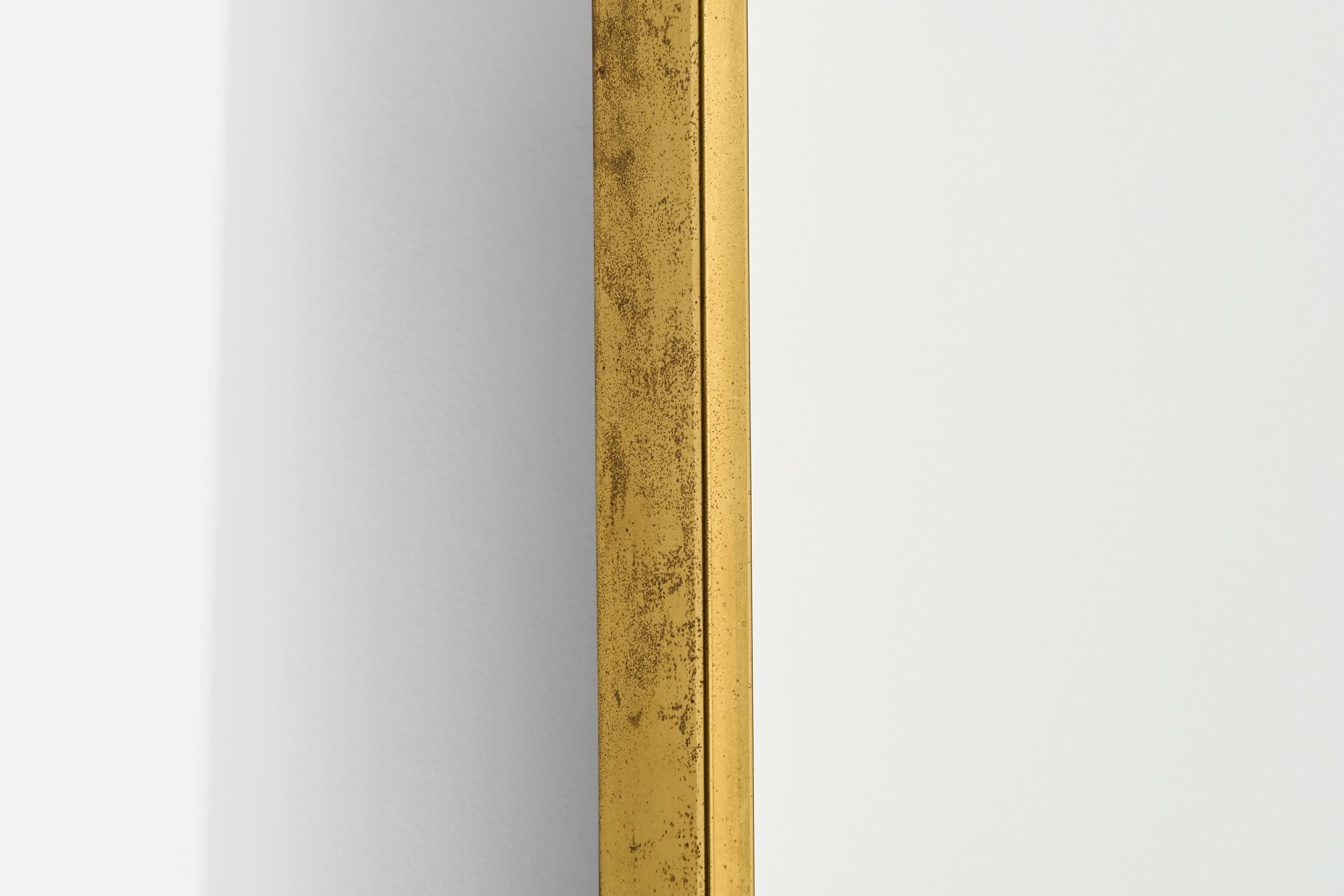 Paul McCobb, Miroir mural, laiton, États-Unis, années 1950 en vente 5