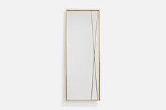 Paul McCobb, Espejo de pared, Latón, EE.UU., Década de 1950