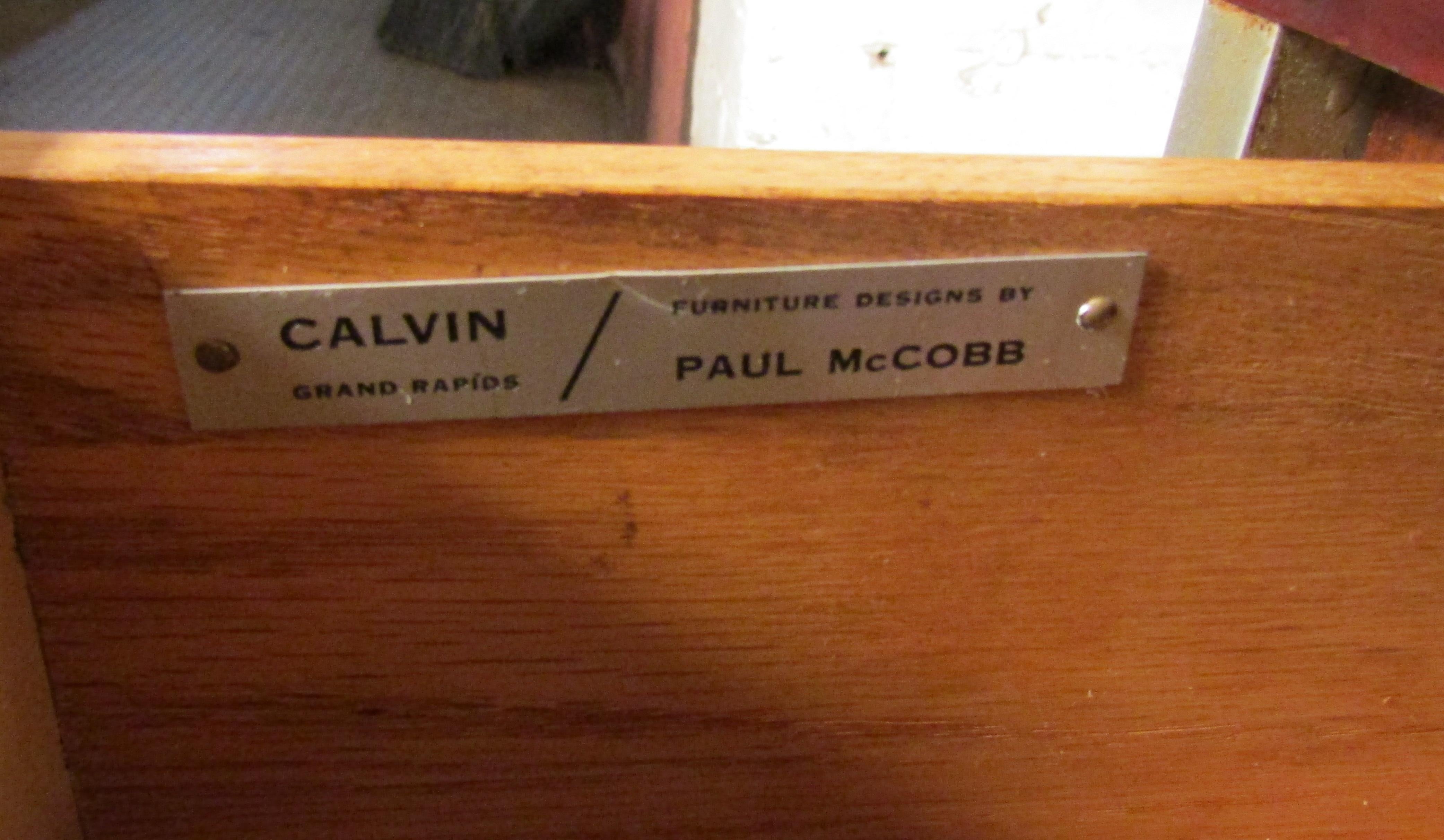 Mahogany Paul McCobb Wall Unit