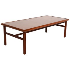 1960s Paul McCobb Organic Modern Walnut Wood Coffee Table for AltaVista Lane 