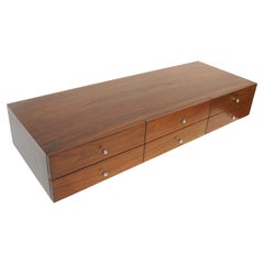 Used Paul McCobb Walnut Jewelry Box for H. Sacks & Sons Connoisseur Collection  