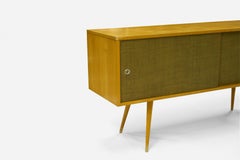 Paul McCobb Winchedon Planner Group Grasscloth Credenza