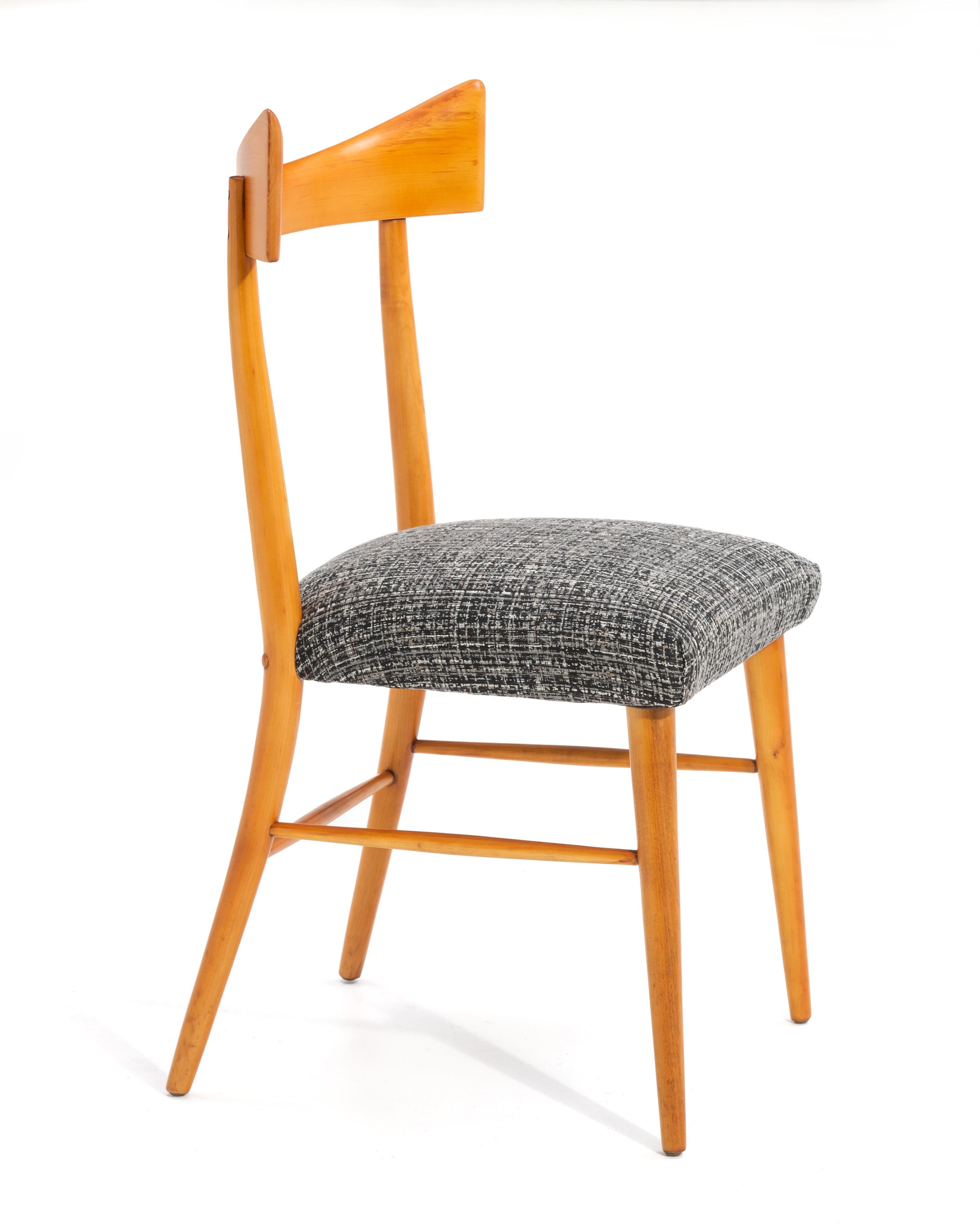 Mid-20th Century Paul McCobb Winchendon Furniture Planner Group #1534 Bowtie Dining Side Chair For Sale