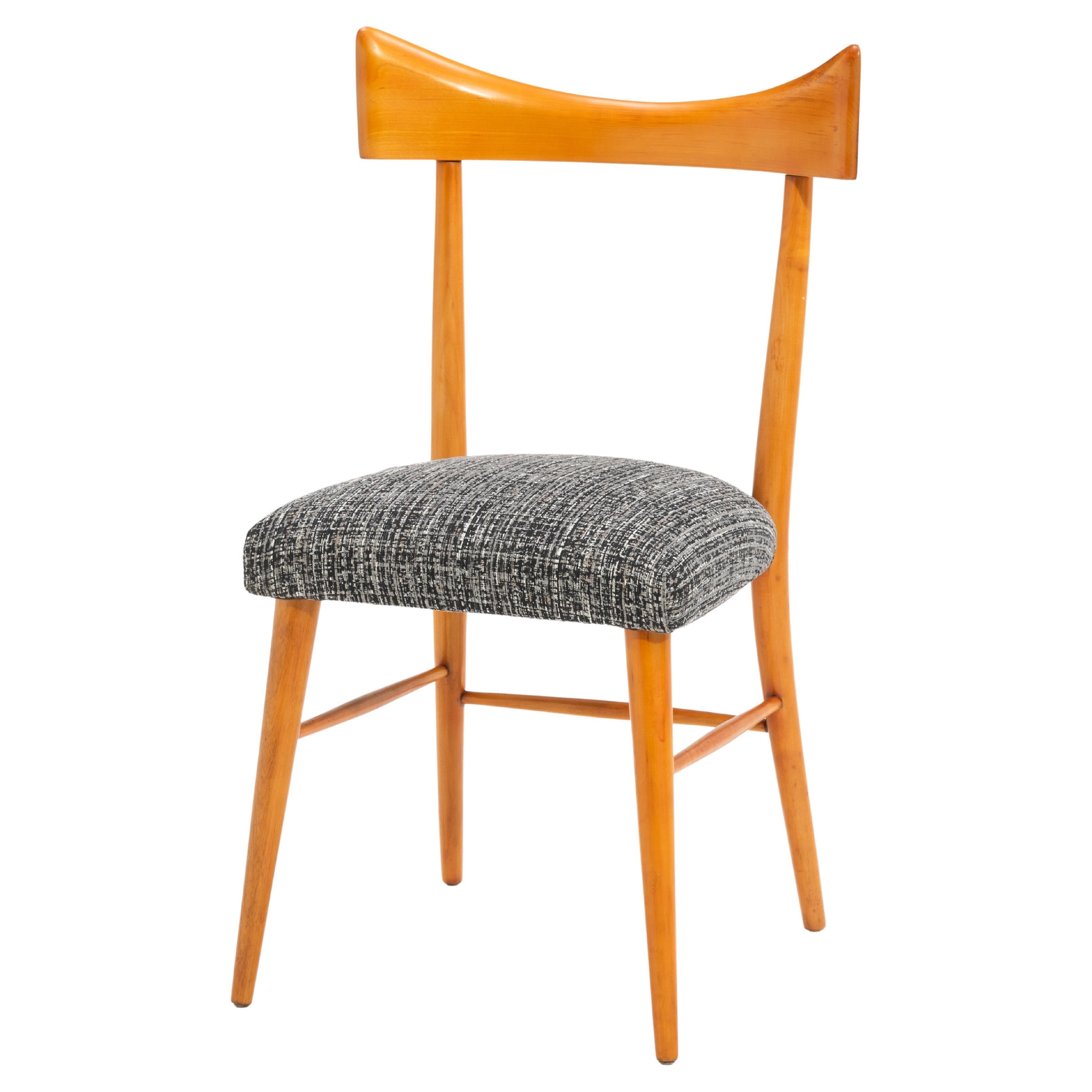 Paul McCobb Winchendon Furniture Planner Group #1534 Bowtie Dining Side Chair For Sale