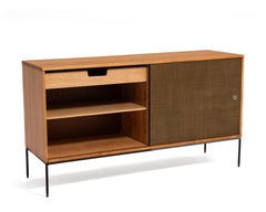 Paul McCobb Winchendon Möbel Planner Group Wachstuch Eisen Basis Credenza