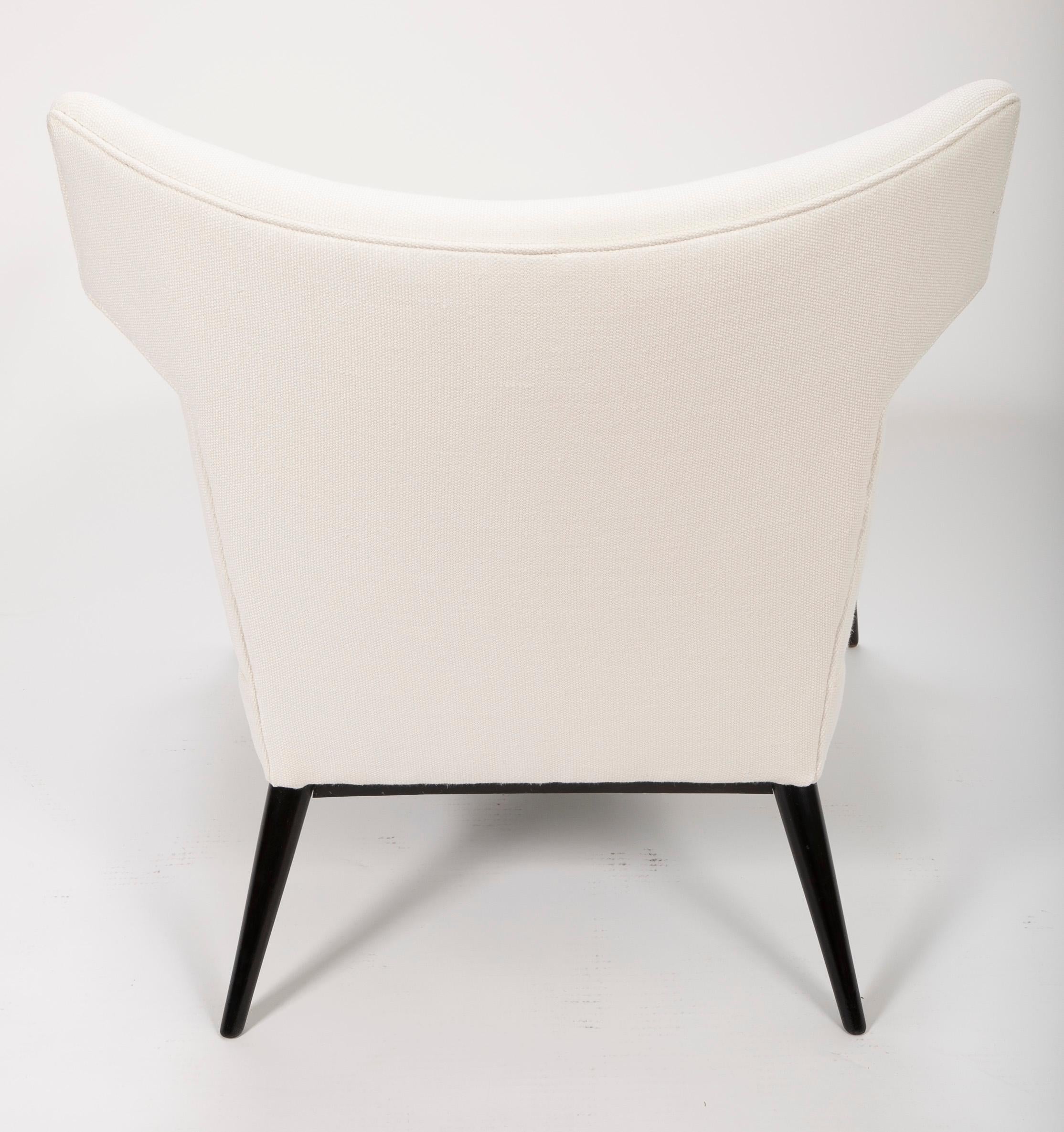 Paul McCobb Wingback Lounge Chair Model #1329 3