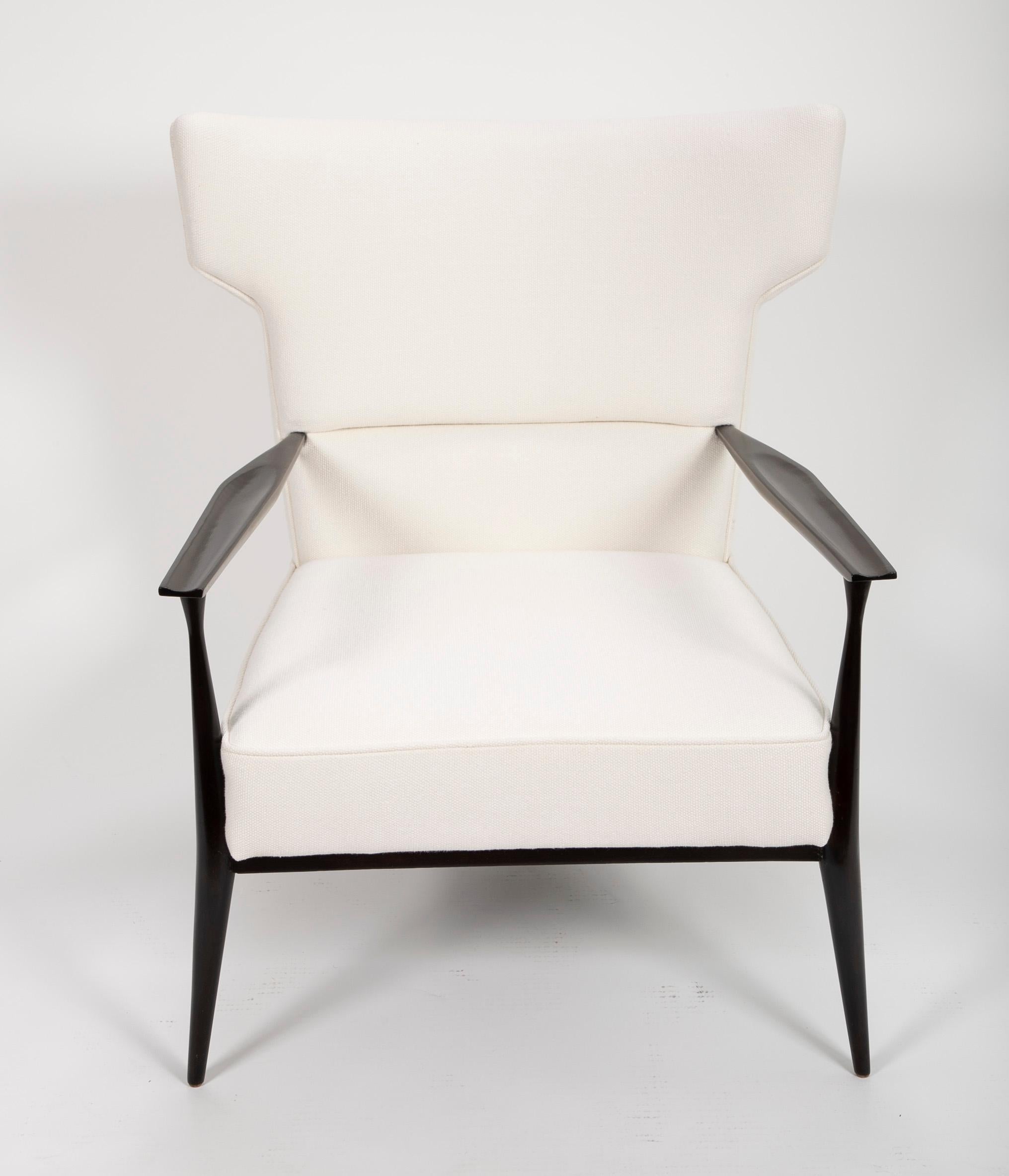 American Paul McCobb Wingback Lounge Chair Model #1329