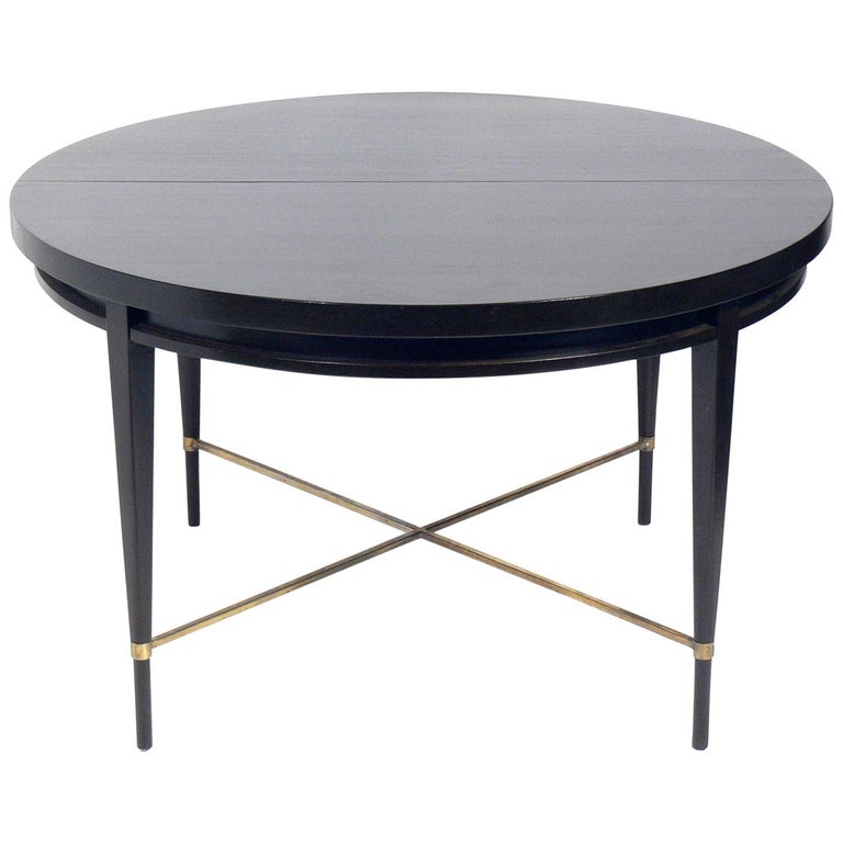 Paul McCobb X-base dining table, 1950s, offered by ABC Modern