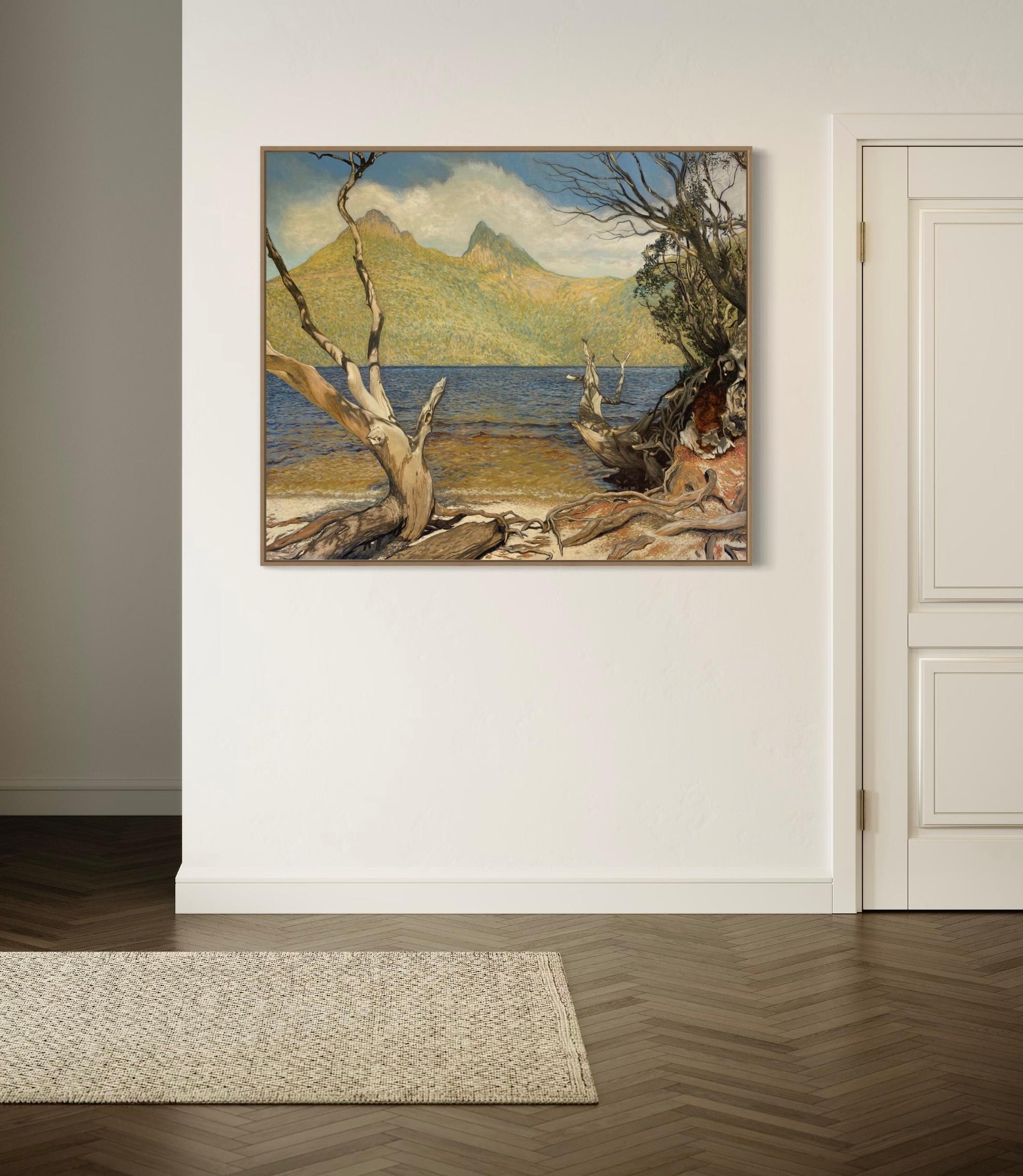 The Edge of the Wilderness - Contemporary Painting by Paul McIntyre