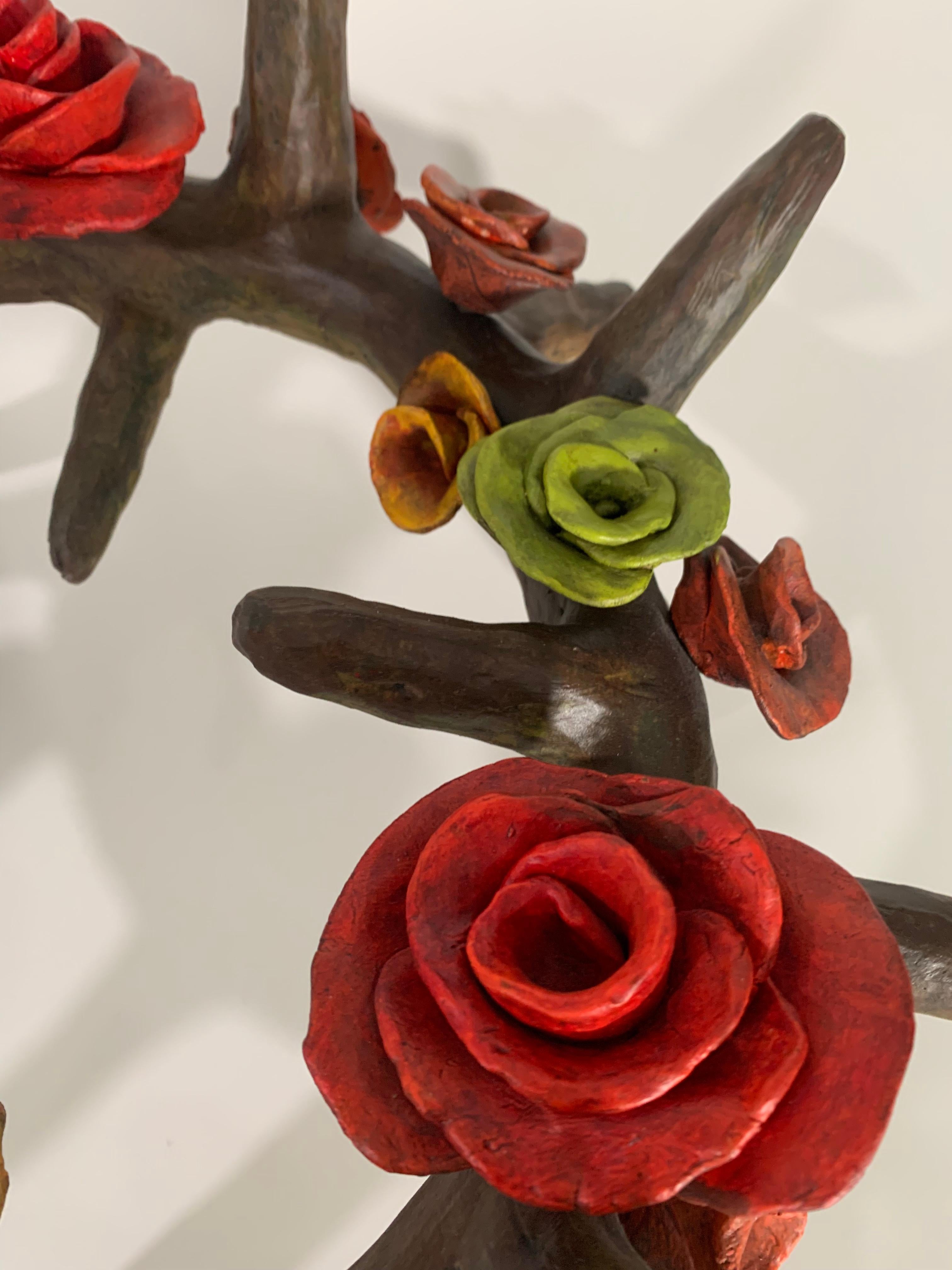 Roses et Thorns n°17 - Contemporain Sculpture par Paul Medina 
