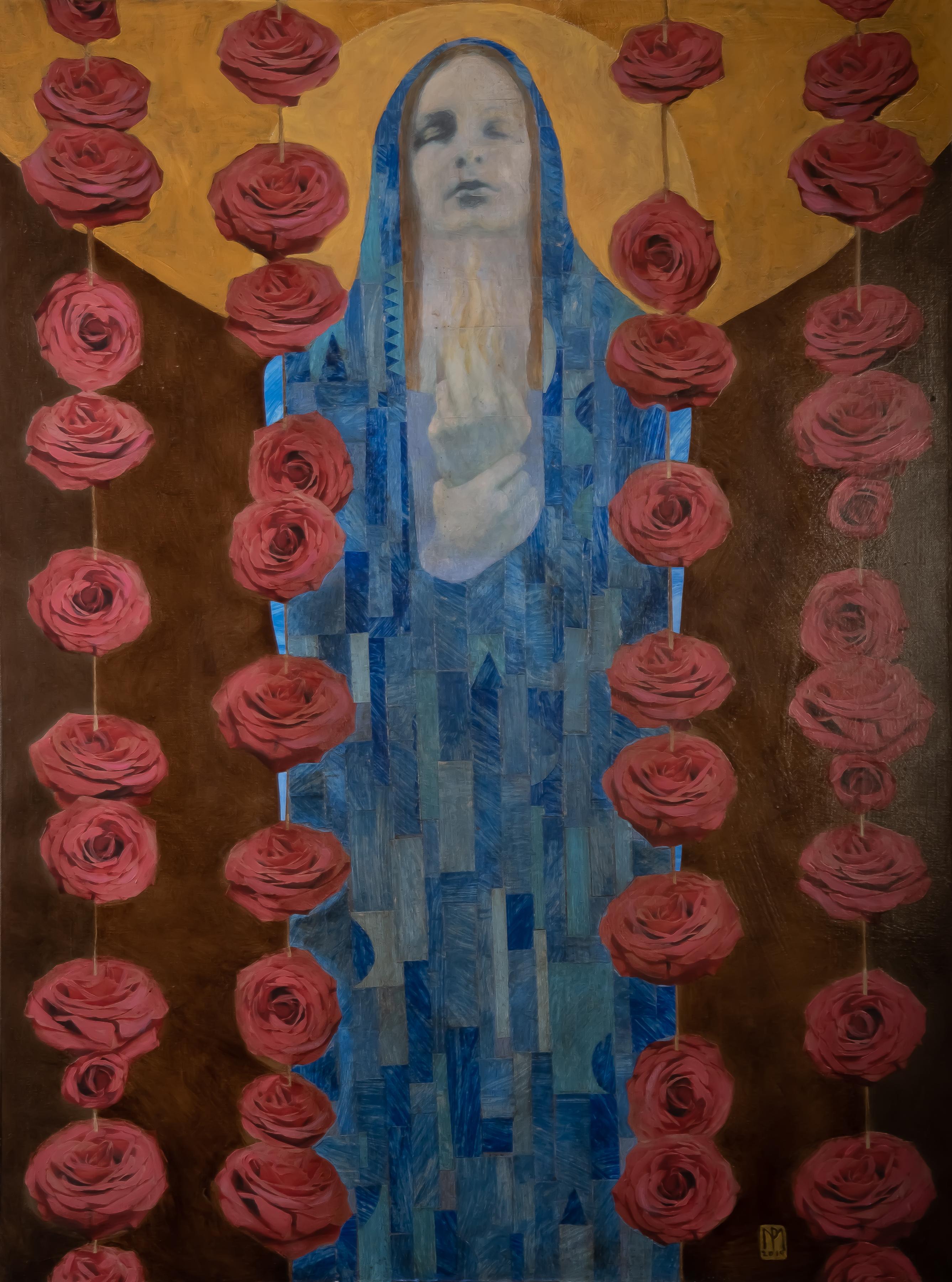 « Emily Suite n°1 » de Paul Medina, peinture en techniques mixtes sur toile, 2020