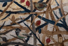 „Mid-Autumn“, Gemälde in Mischtechnik auf Leinwand von Paul Medina, 2022