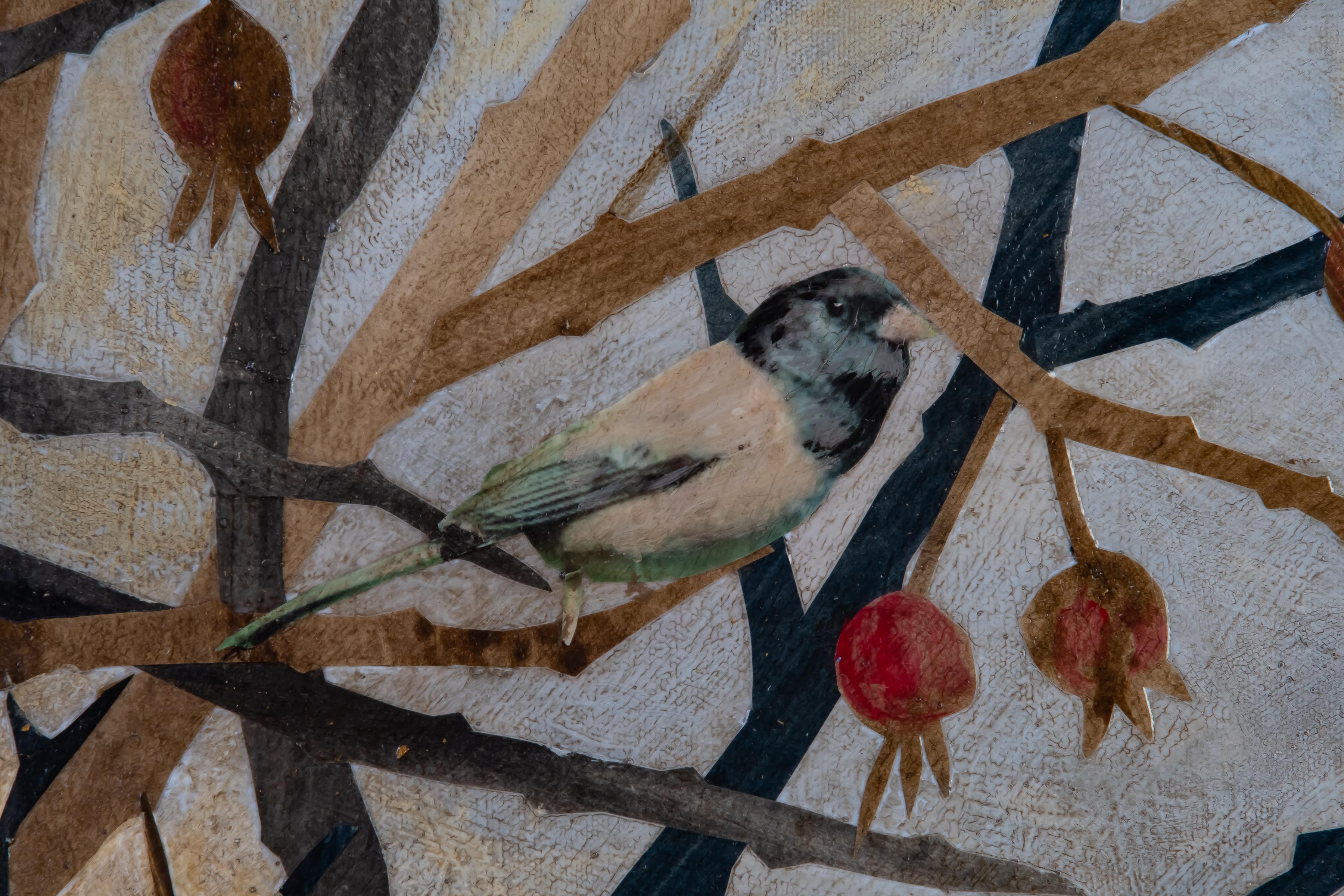 Mediados de otoño', de Paul Medina, Pintura en técnica mixta sobre lienzo, 2022 en venta 3