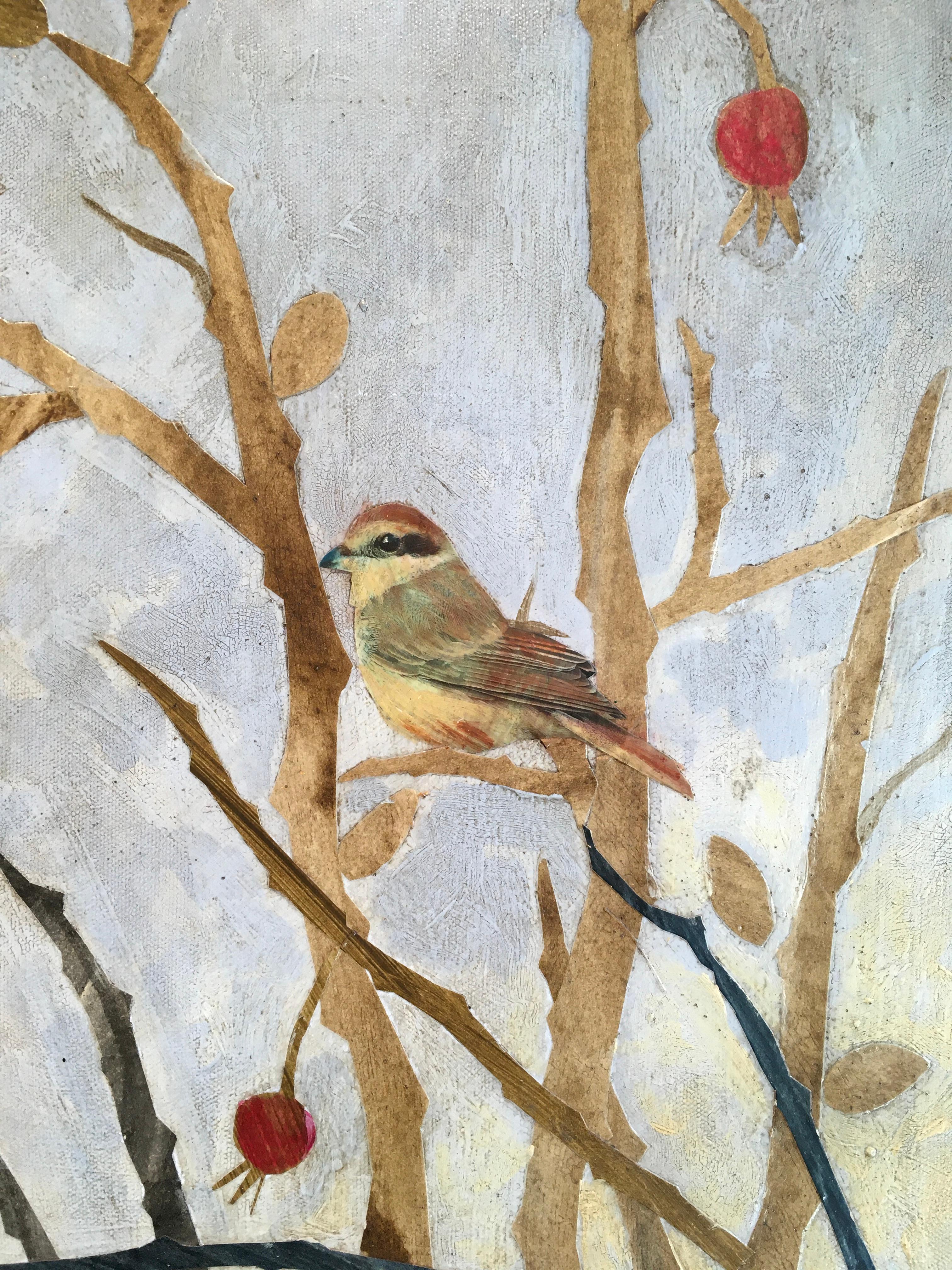 Mediados de otoño', de Paul Medina, Pintura en técnica mixta sobre lienzo, 2022 en venta 4