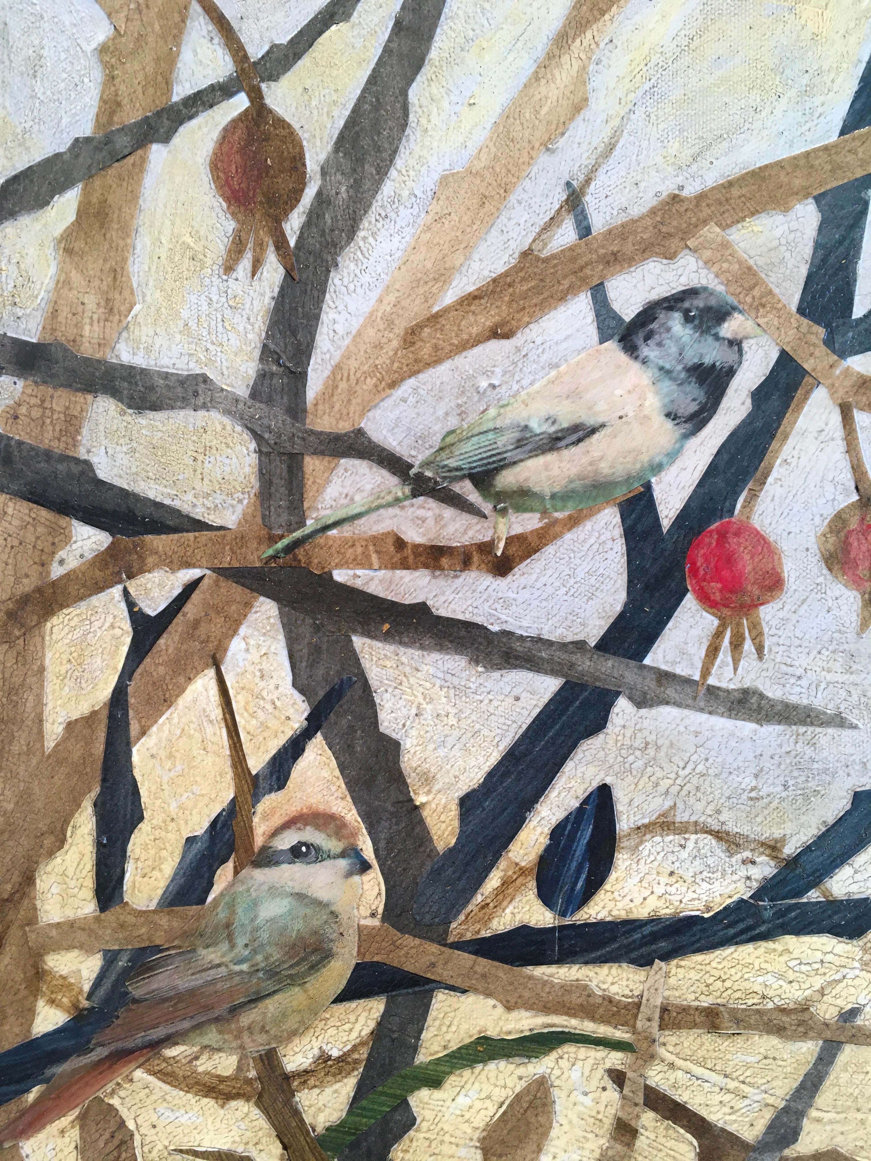 Mediados de otoño', de Paul Medina, Pintura en técnica mixta sobre lienzo, 2022 en venta 5