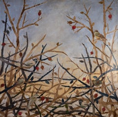 'Mid-Autumn,' by Paul Medina, Mixed Media on Canvas Painting, 2022