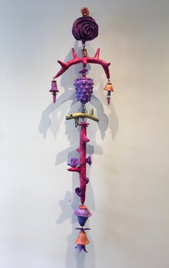 'Olympia Rose, ' by Paul Medina, Mixed Media Ceramic Sculpture, 2022