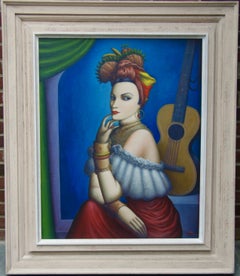 Carmen Miranda Lateinamerikanische Moderne, Hollywood-Porträt, Mitte des 20. Jahrhunderts, WPA