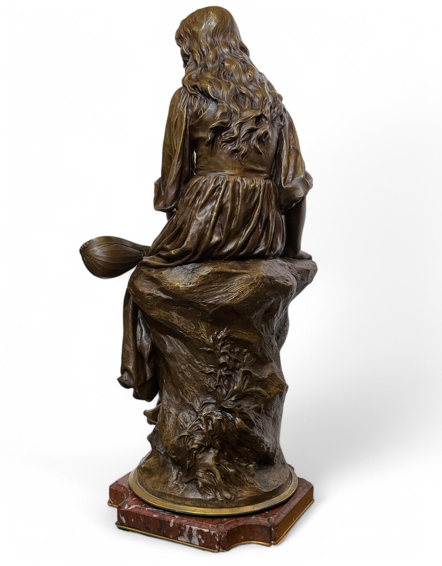 Paul Eugene Mengin (French, 1853-1937)  Soprano Mandolin Player For Sale 5