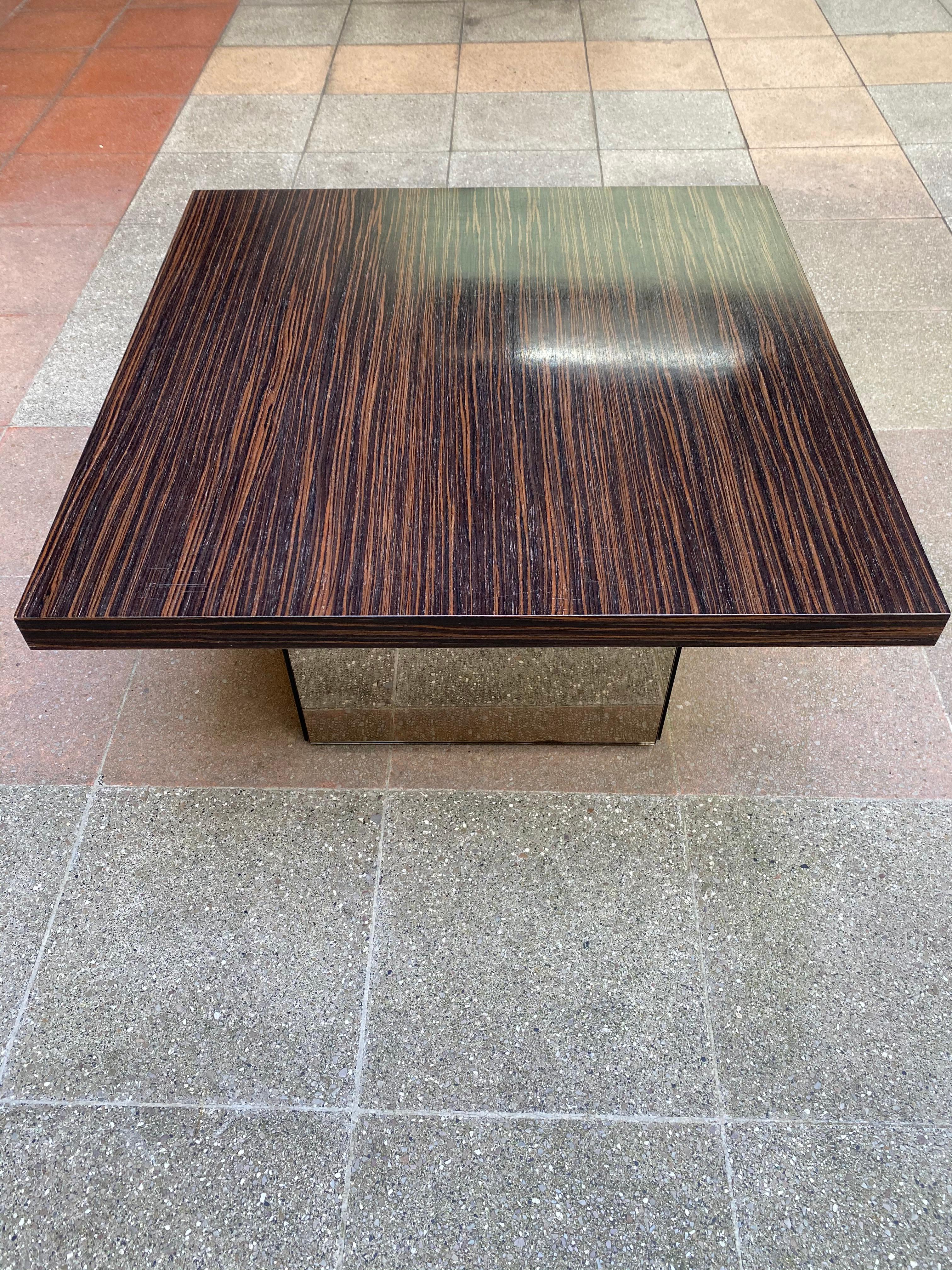 Late 20th Century Paul Michel Coffee Table, 1974 For Sale