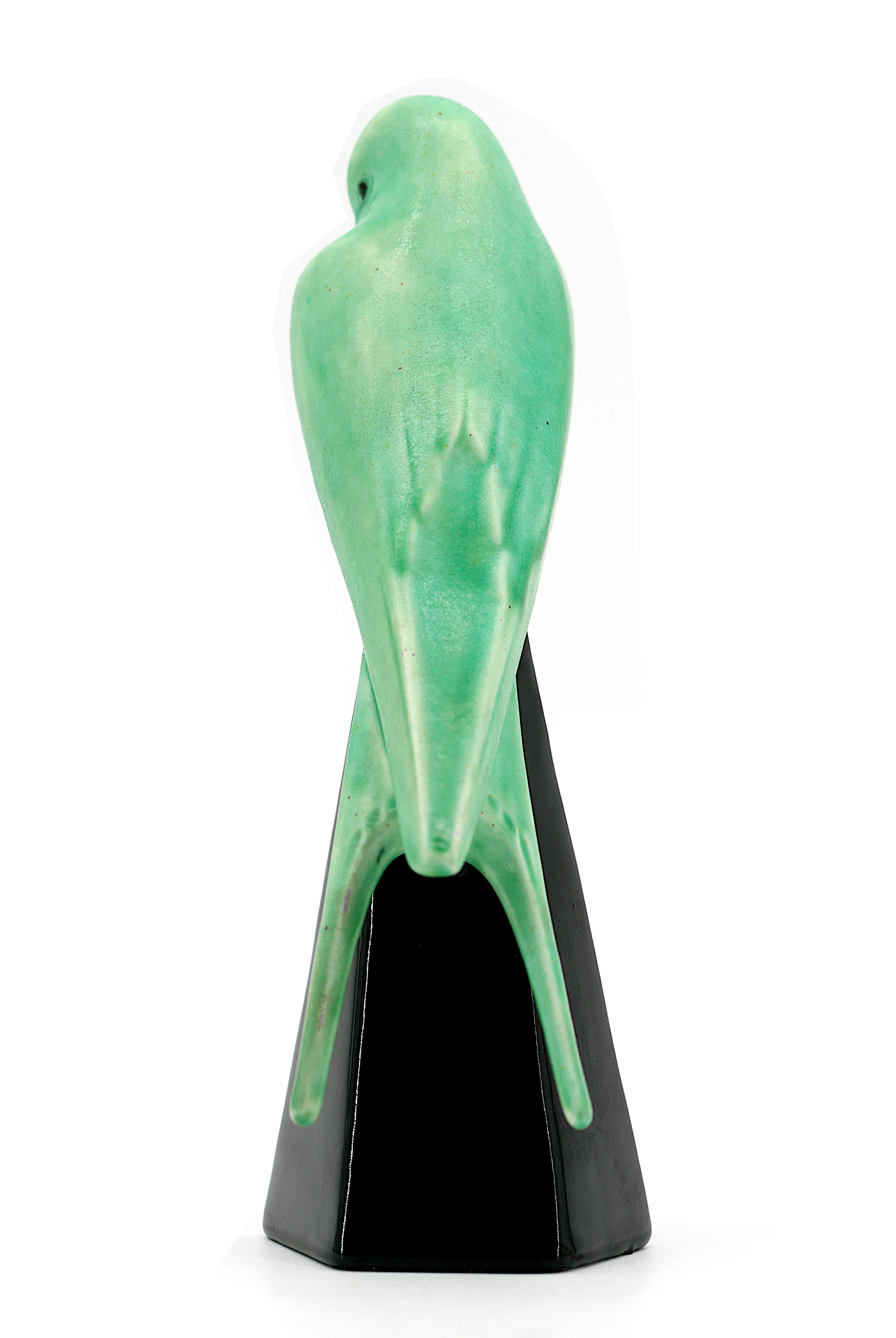 Ceramica Paul Milet Parrocchetto in gres Art Deco, anni '30 in vendita