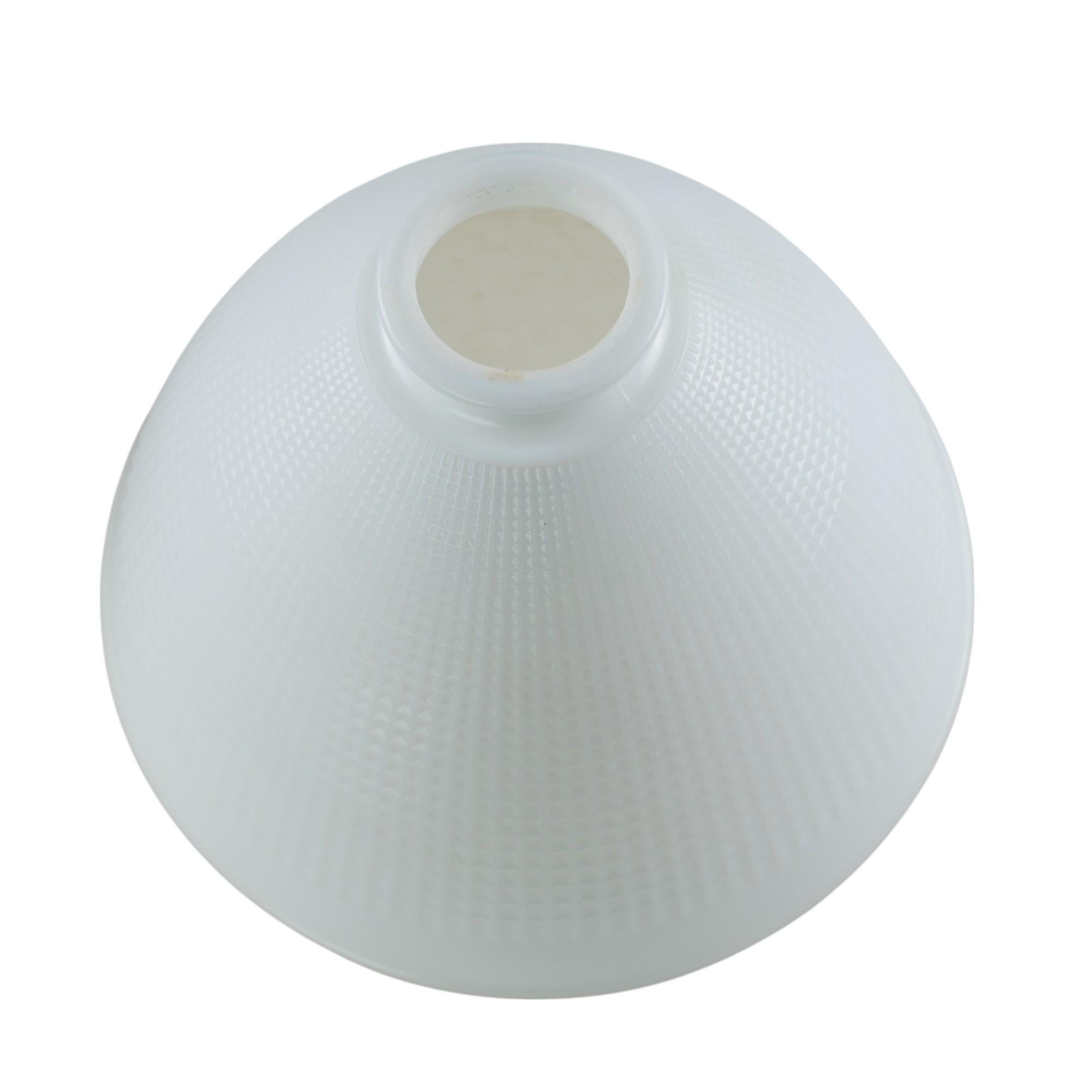 Porcelain Paul Milet for Sèvres Azure Art Deco Table Lamp with Glass Diffuser Shade For Sale