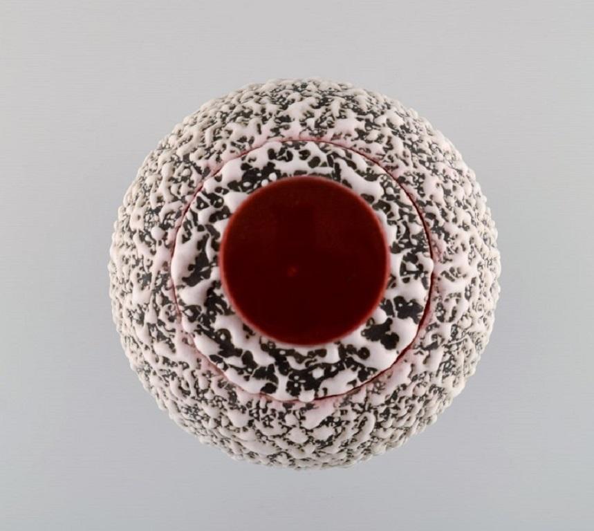 Paul Milet for Sevres, France, Large Art Deco Lidded Jar in Glazed Ceramics For Sale 2