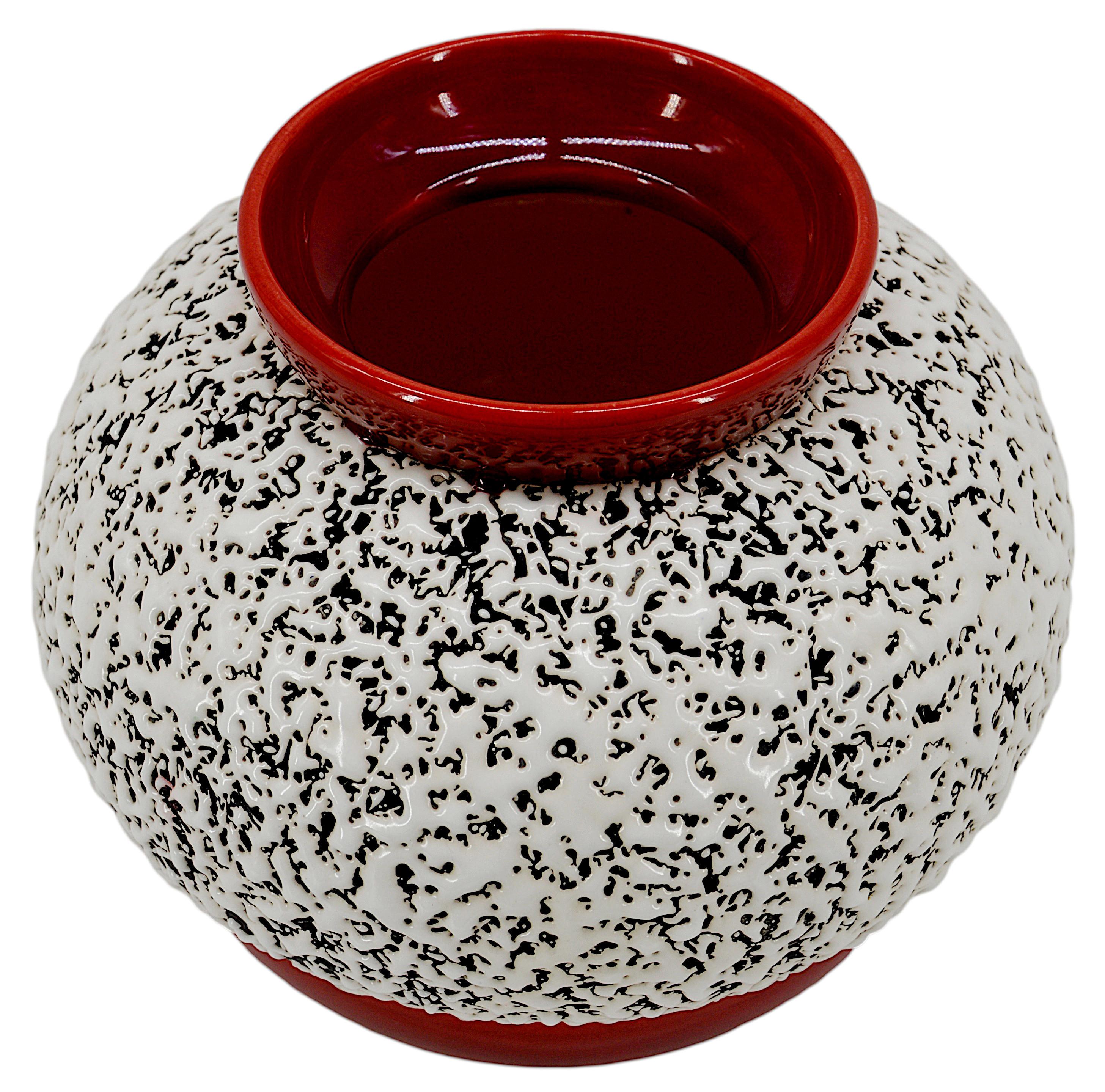 Mid-20th Century Paul Milet French Art Deco Stoneware Vase, 1930s