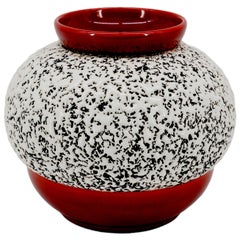 Paul Milet French Art Deco Stoneware Vase, 1930s