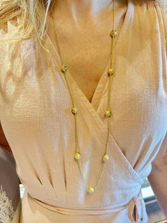 Paul Morelli 18k Gold Medium Meditation Bell Long Necklace