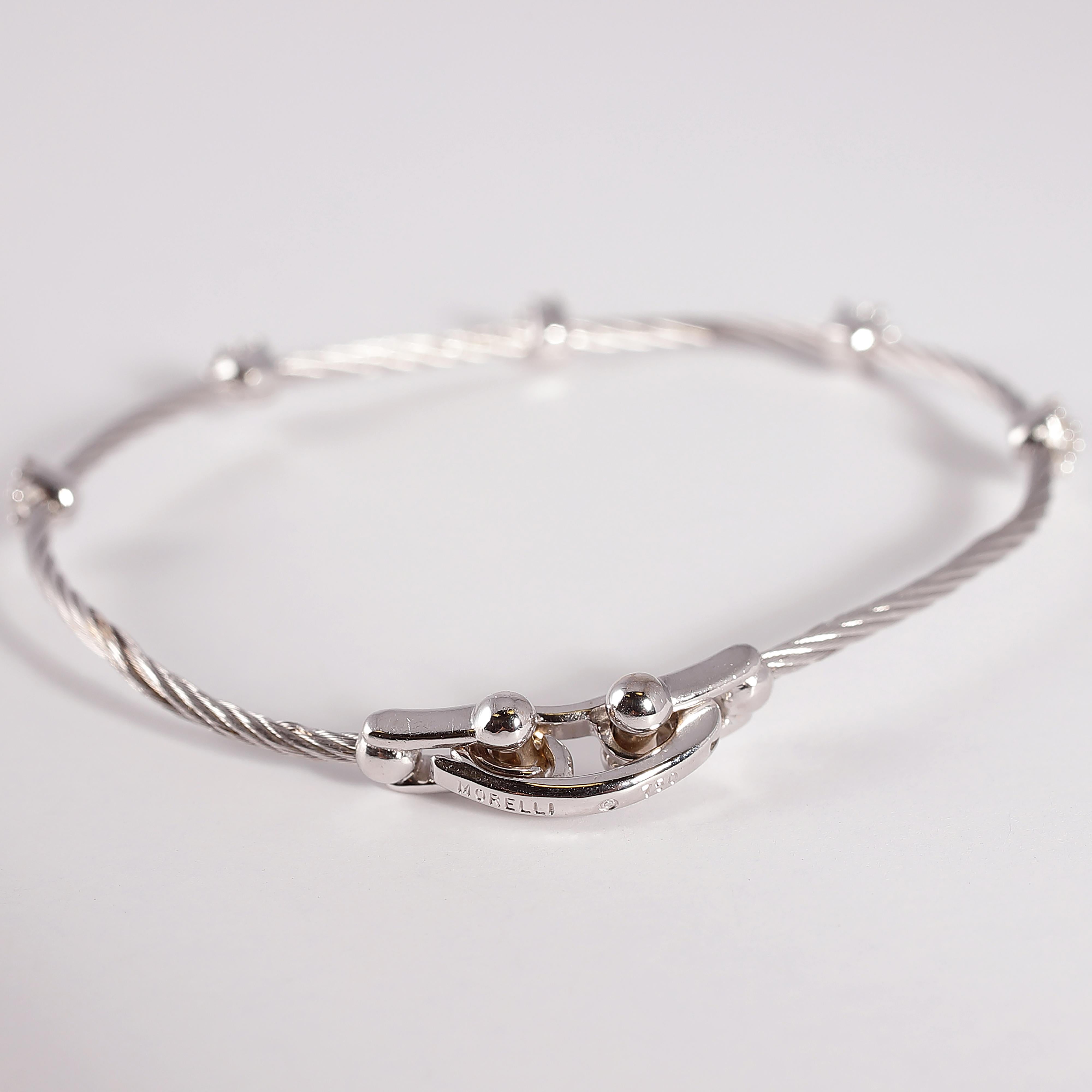 Paul Morelli Bracelet en diamants de la collection Cluster en vente 1