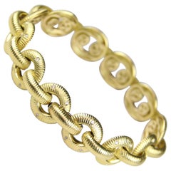 Paul Morelli Gold- und Diamantarmband